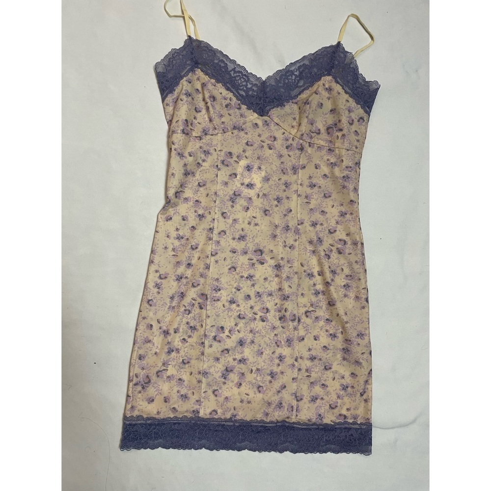 Sold - NWT New Free People Lace-Trim Floral Slip Dress Size XS - Picture 6 of 11
